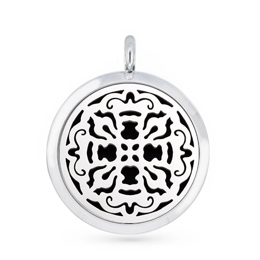 Magnetic Aroma Locket Pendant – Essential Oil Diffuser Jewelry with 5 Free Pads - Image 41
