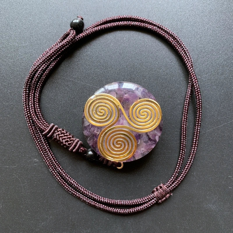 Healing Copper Coils with Chakra Stones - Image 2