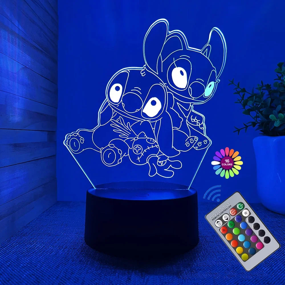 3D Illusion Stitch Night Light - Image 9