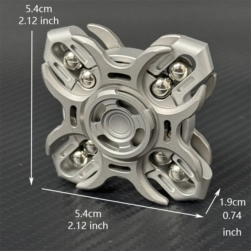 Future Punk Style EDC Metal Fidget Spinner for Adults - Image 6