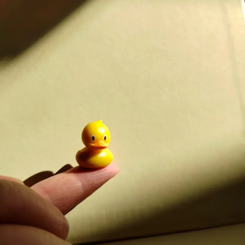 10pcs Mini Colored Duck Figurines – Cute Miniatures for Fairy Gardens, Terrariums, Bonsai & DIY Dollhouse Crafts - Image 6