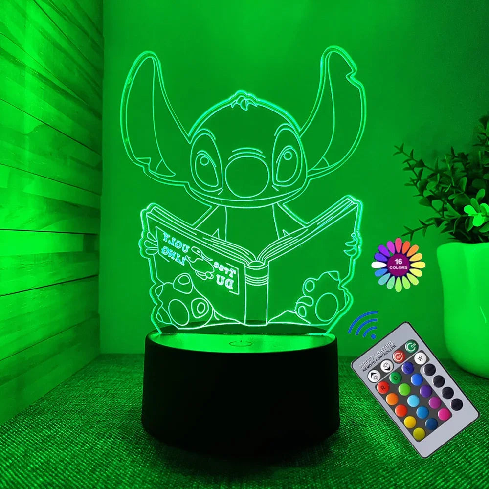 3D Illusion Stitch Night Light - Image 5