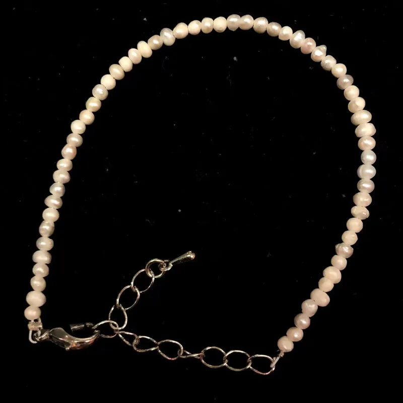 2–3mm Natural Stone Beaded Necklace – Handmade Mini Crystal Healing Jewelry for Women - Image 8