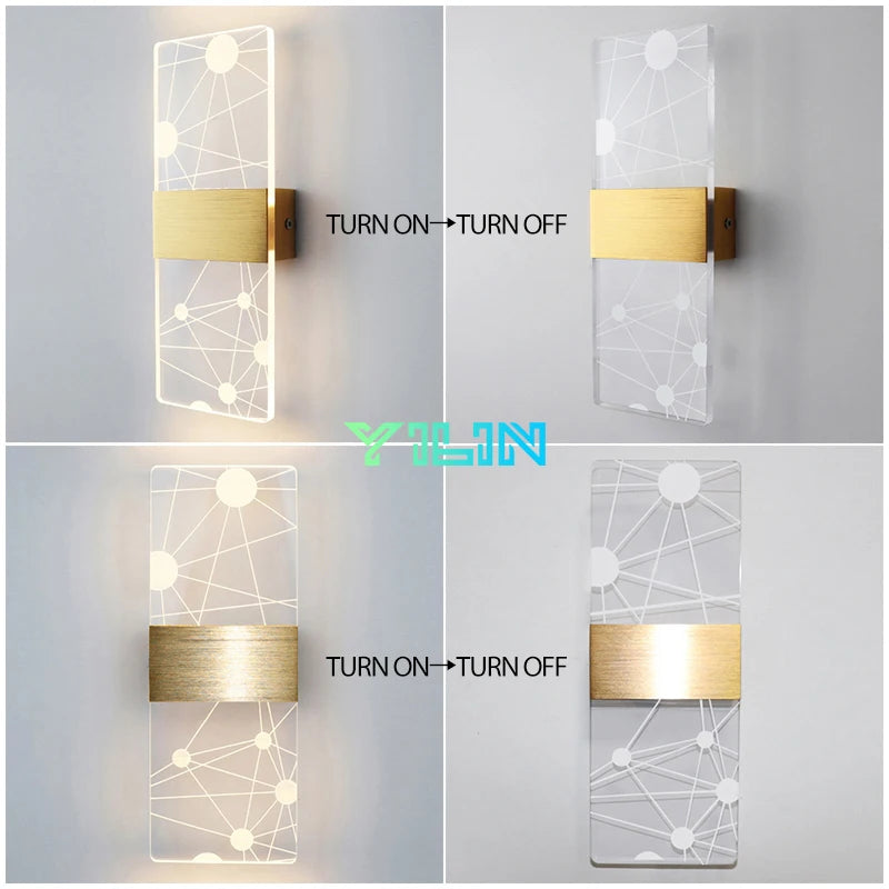 Indoor Acrylic Wall Lamp - Image 4
