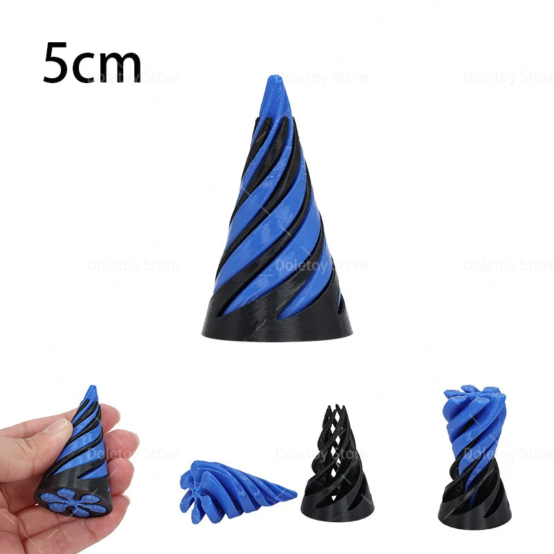 3D Printed Spiral Cone Toy - Image 20