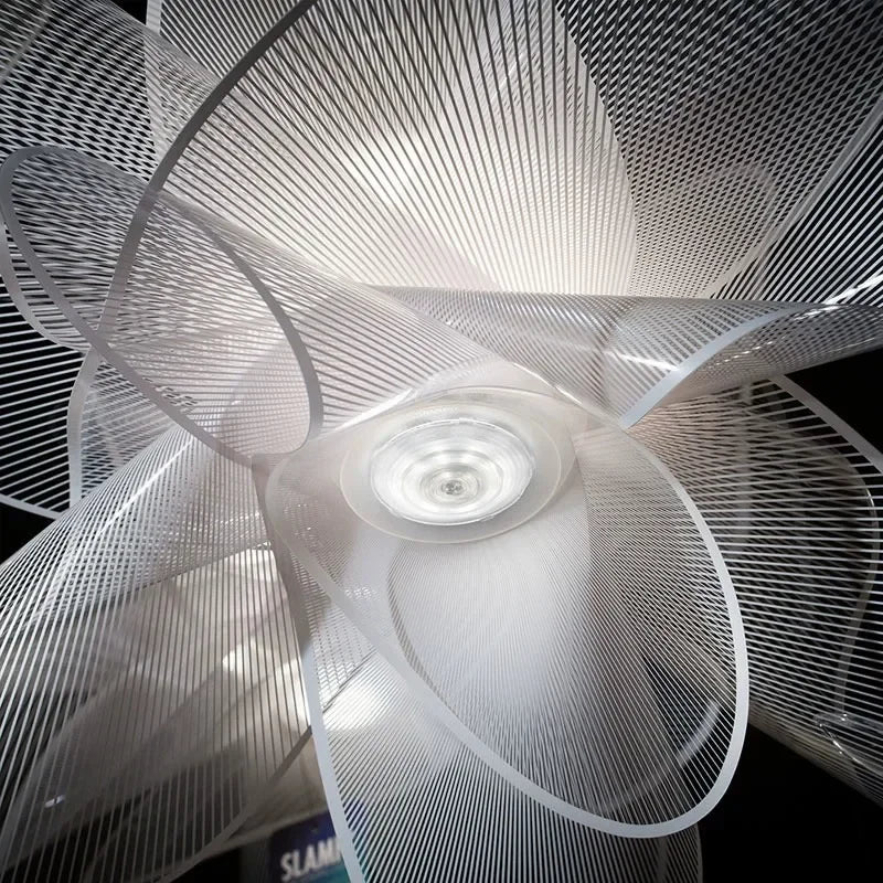 Nordic Classic Ceiling lamps Black/White PVC Modern Designer - Image 6