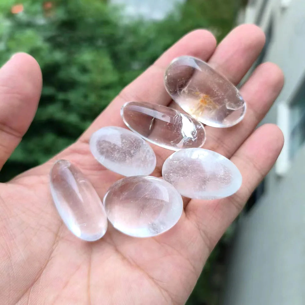 Natural Crystal Tumbled Stone Cubes – Polished Quartz, Amethyst & Gemstones for Healing, DIY & Decor - Image 20