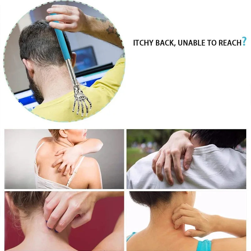 Adjustable Stainless Steel Claw Massager for Back Relief - Image 5