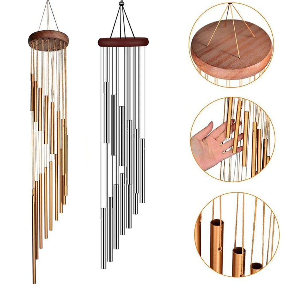 1 Piece 12-Tube Aluminum Alloy Wind Chime