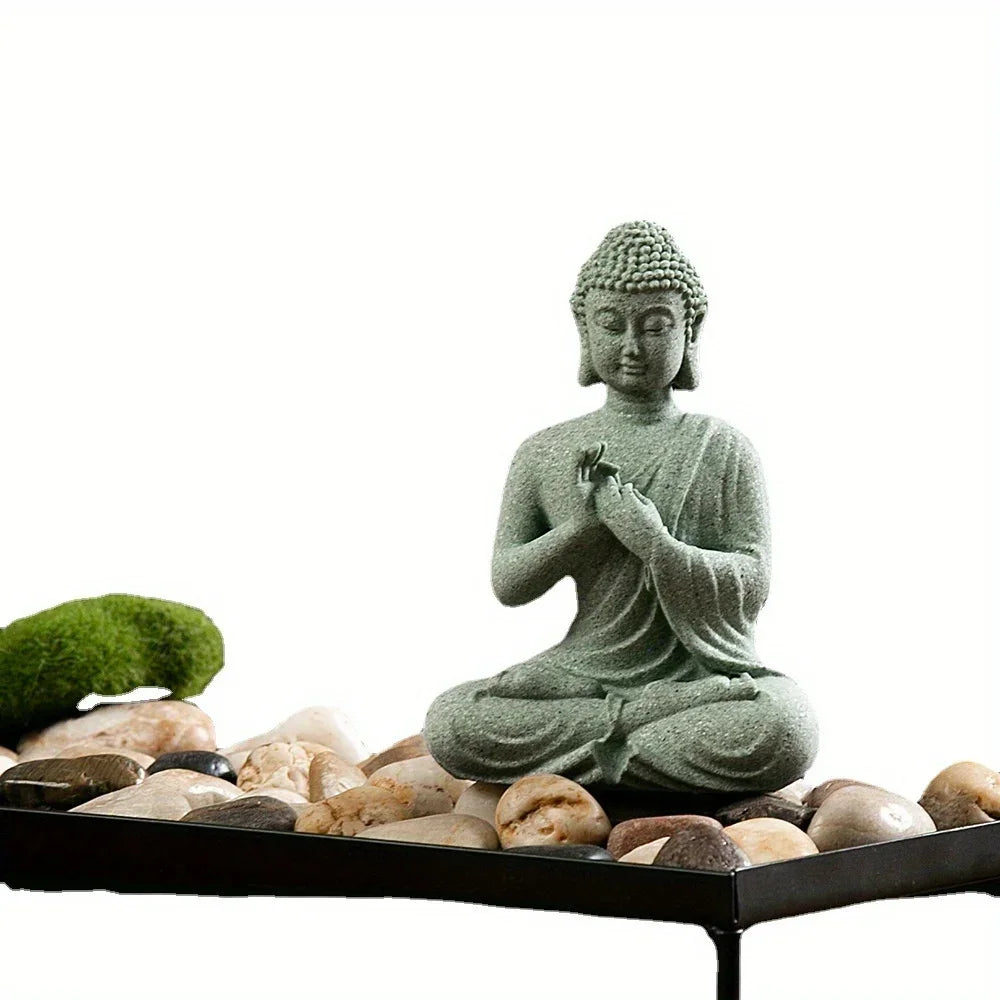 Buddha Statue Fish Tank Decoration - Image 3
