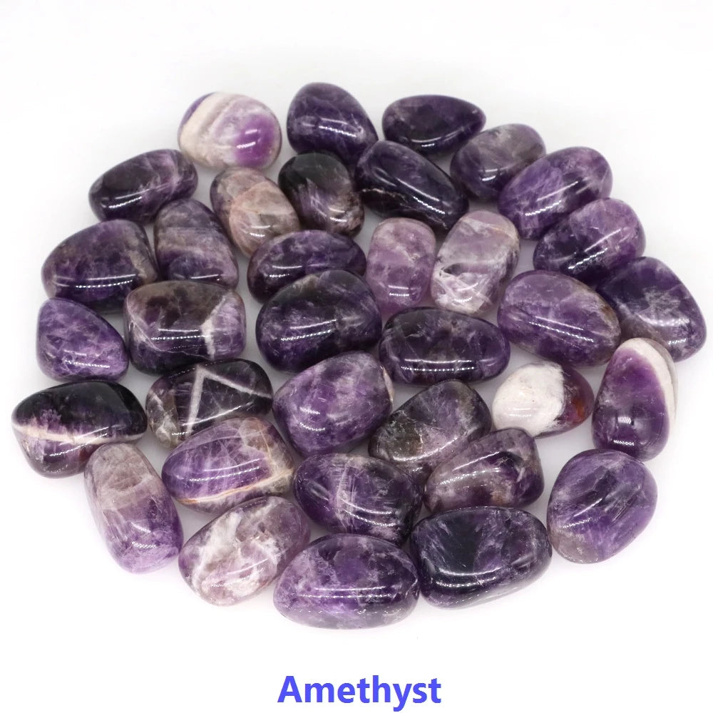 Natural Rose Quartz & Amethyst Tumbled Stone Gravel – Healing Crystals for Reiki, Aquarium & Home Decor - Image 7