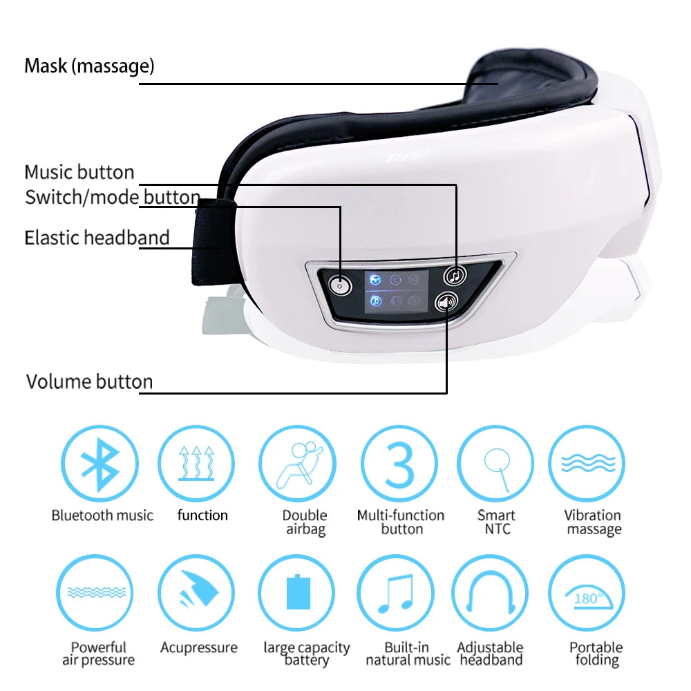 6D Smart Vibration Eye Massager - Image 6