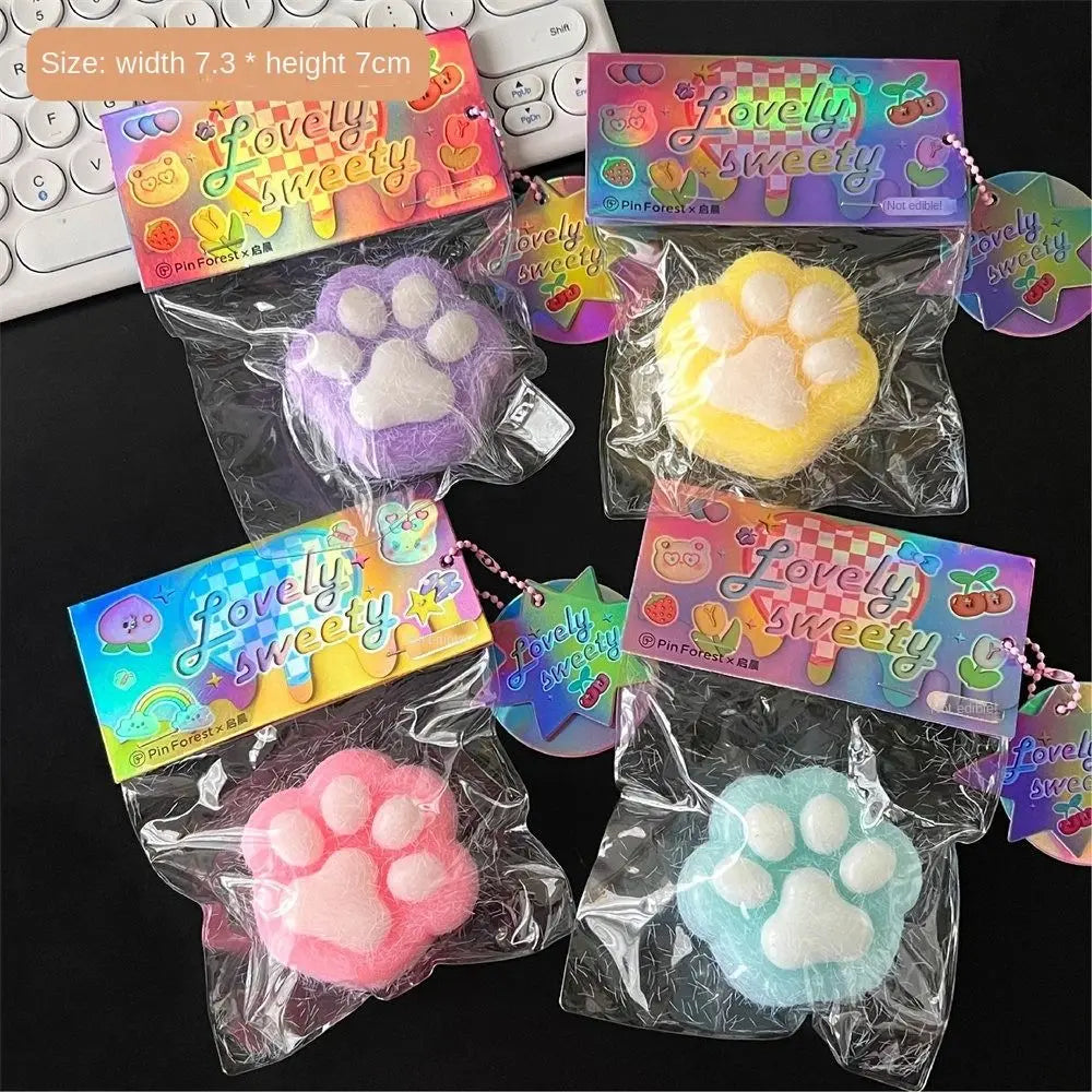 Cartoon Kawaii Plush Cat Paw Slow Rebound Toy - Image 10