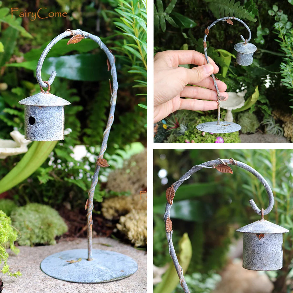 Miniature Windmill Metal Decoration for Fairy Gardens - Image 31