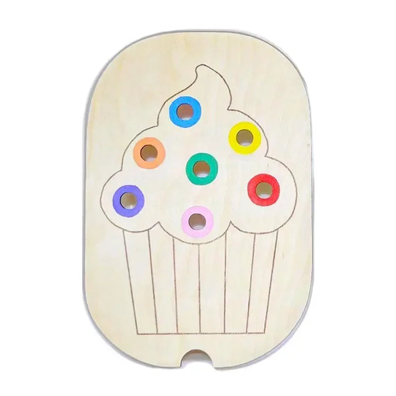 Children's Sensory Tray Table - Color Hairball Game - Image 12