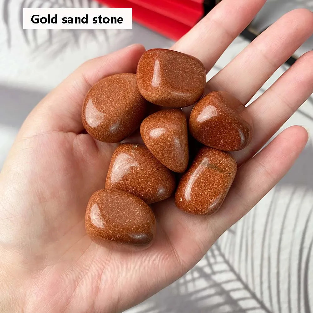 Natural Crystal Tumbled Stone Cubes – Polished Quartz, Amethyst & Gemstones for Healing, DIY & Decor - Image 10