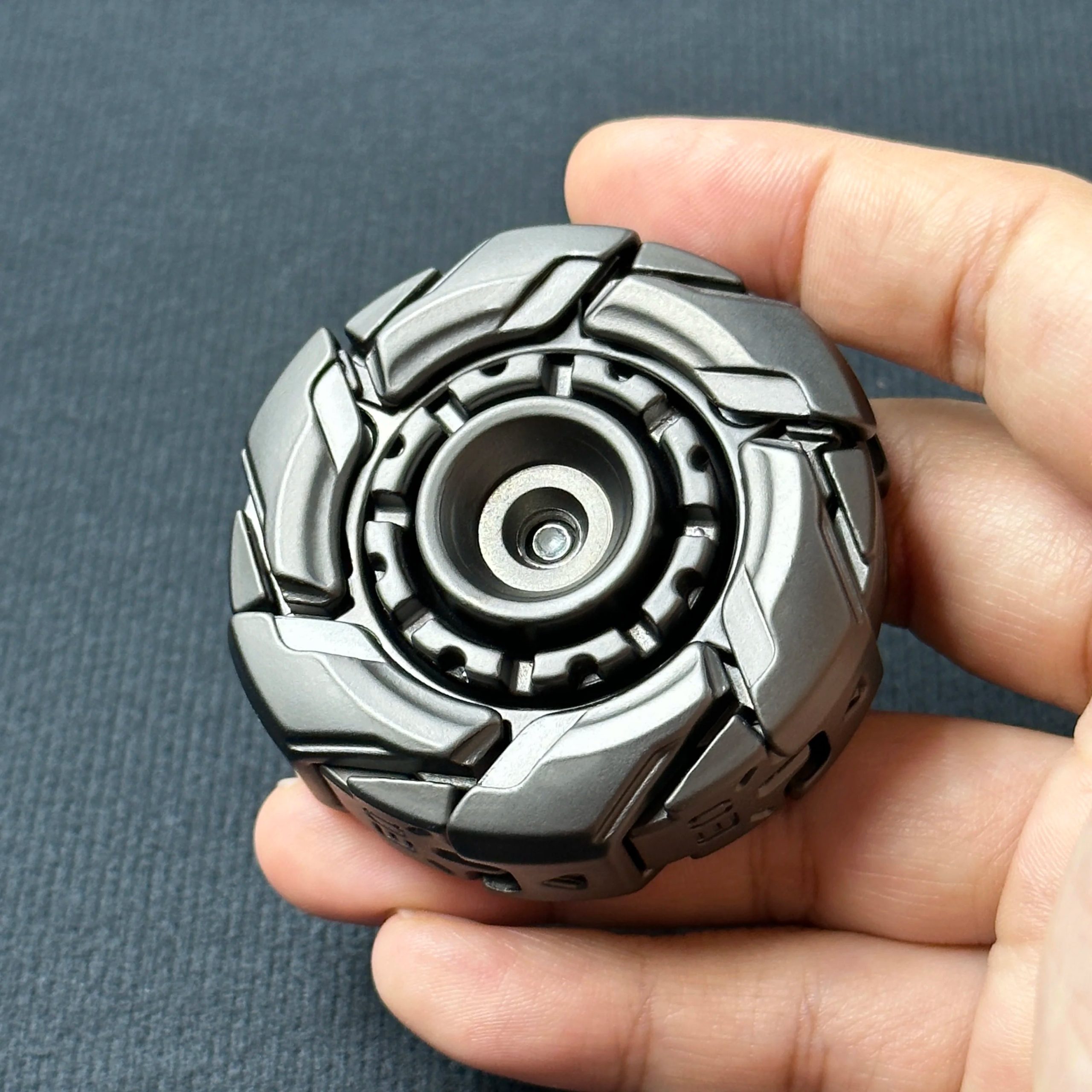 EDC Open Armor Magnetic Fidget Slider & Spinning Top for Adults - Image 7