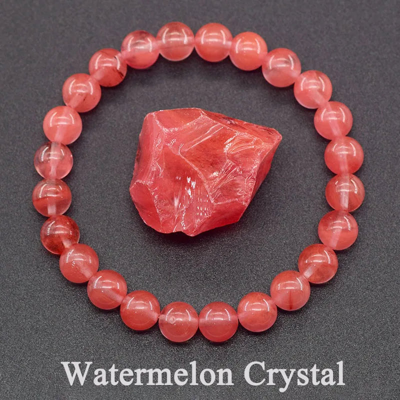 Natural Red Stripe Agate & Carnelian Bead Bracelet – Healing Crystal Jewelry for Men & Women - Image 14