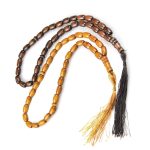 Practical 33-Bead Sandalwood Islamic Rosary – Portable Tasbih for Zikr, Meditation & Daily Mindfulness