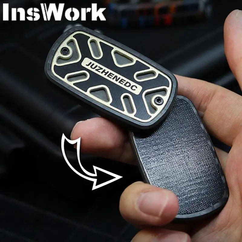 JUZHEDC Carbon Fiber Unlimited Push Slider