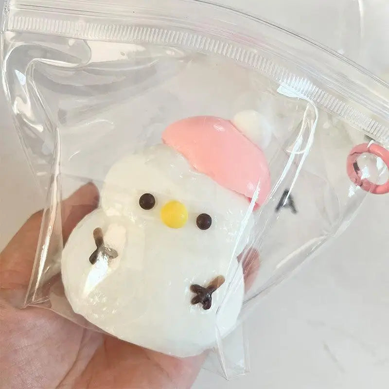Cute Squishy Christmas Snowman - Image 4
