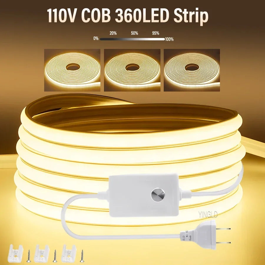 1M-50M Dimmable COB LED Strip - Image 9