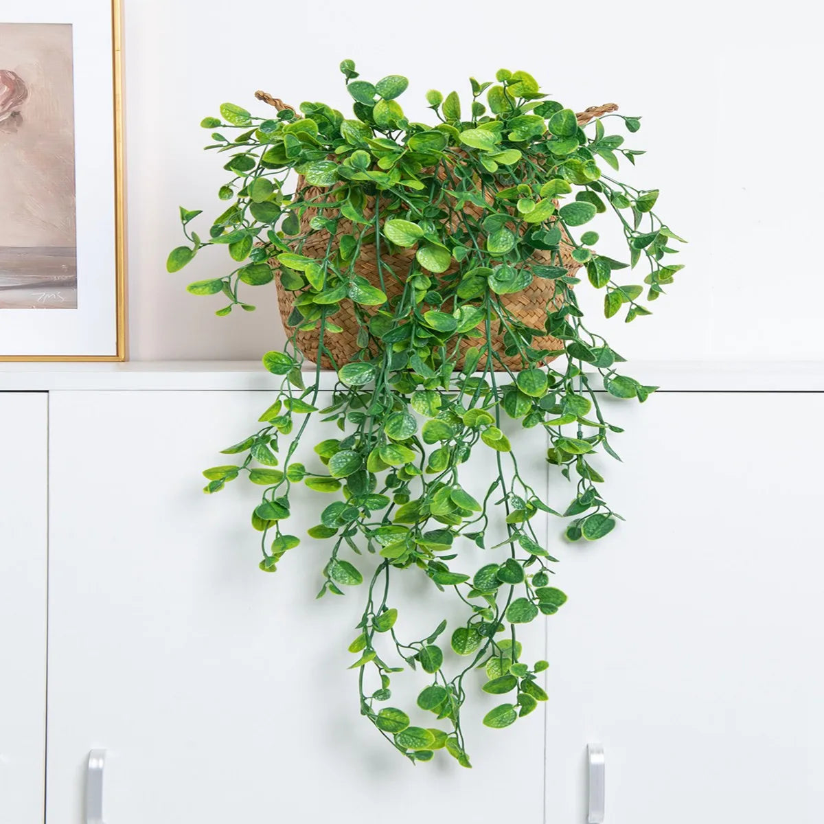 Artificial Ivy Hanging Plant – Plastic Greenery for Home, Garden & Festival Decorations - Image 6