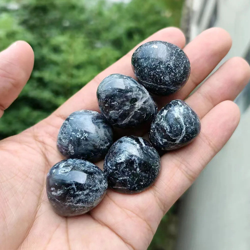 Natural Crystal Tumbled Stone Cubes – Polished Quartz, Amethyst & Gemstones for Healing, DIY & Decor - Image 6