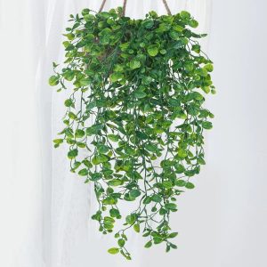 Artificial Ivy Hanging Plant – Plastic Greenery for Home, Garden & Festival Decorations