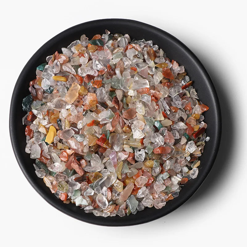 3–5MM Natural Stone Gravel Chips – Quartz, Agate, Jasper Healing Crystals for Home & Aquarium Decor - Image 30