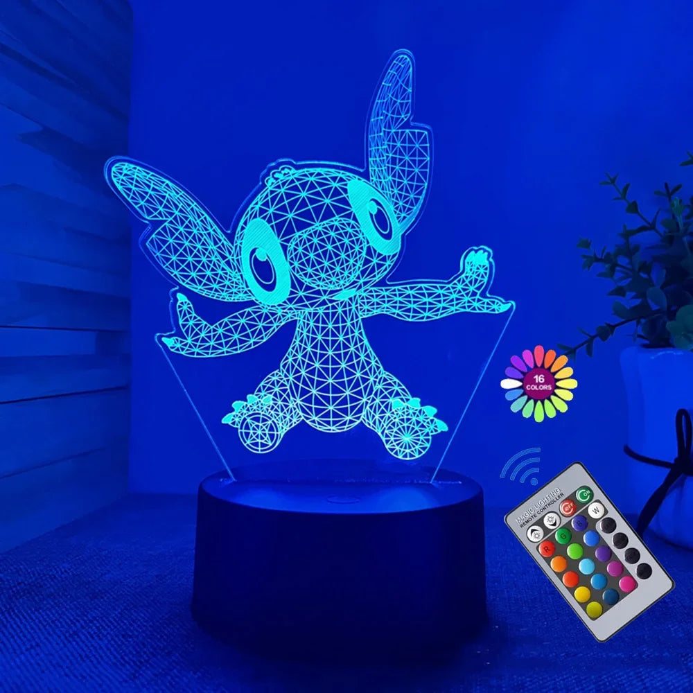 3D Illusion Stitch Night Light - Image 7