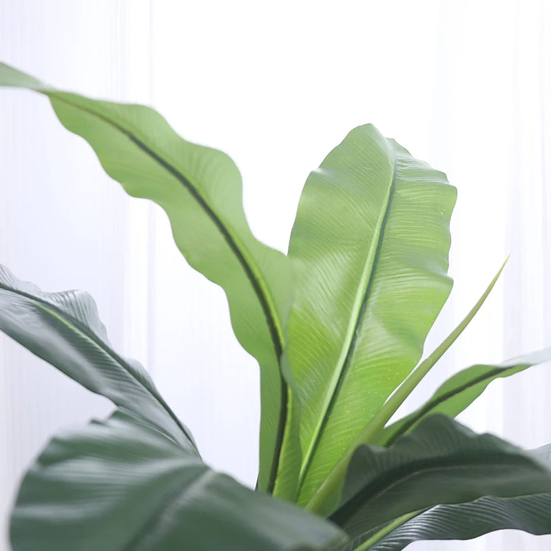 Large Artificial Tropical Banana Leaf Plant – Real Touch Faux Palm for Home, Garden & Event Decor - Image 6