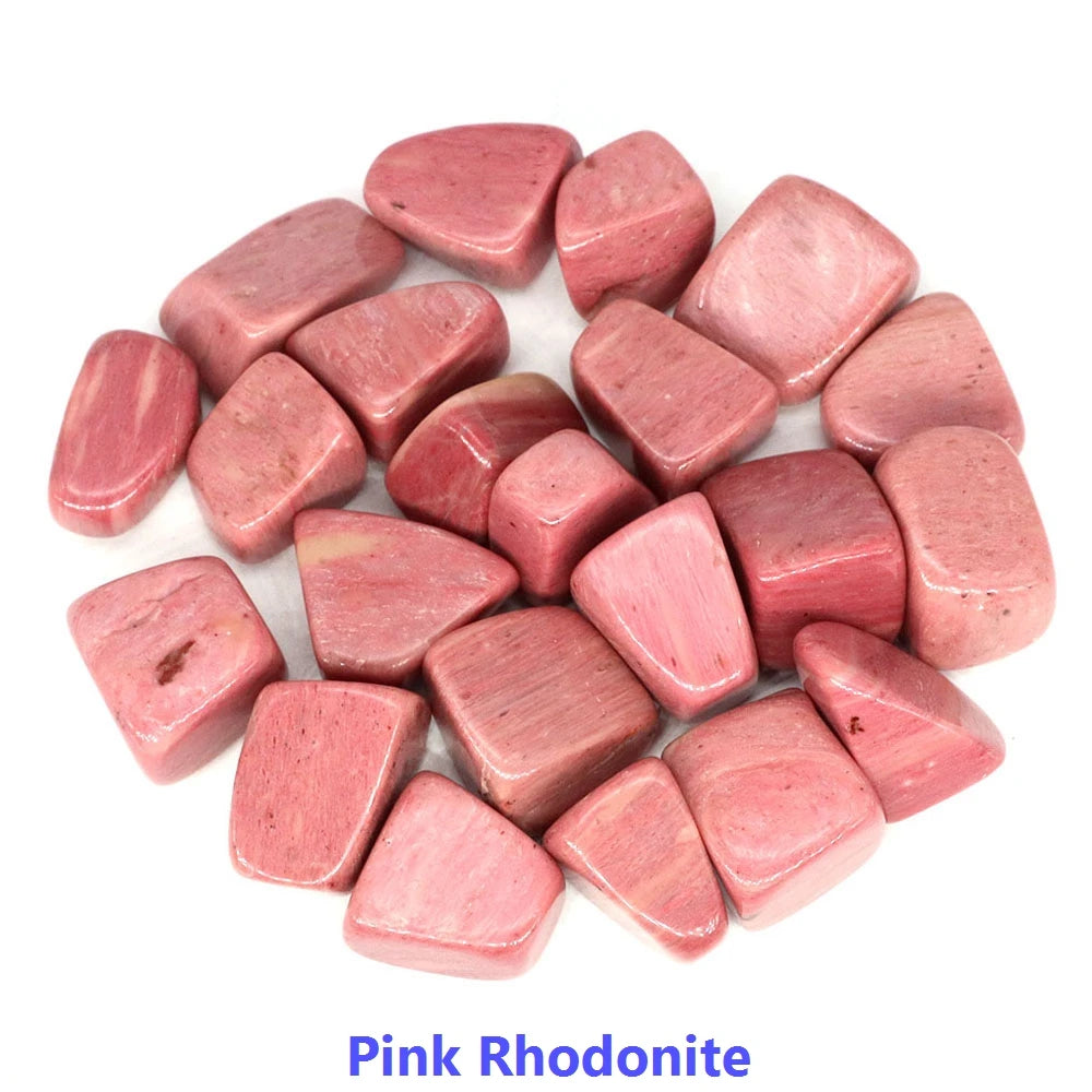 Natural Rose Quartz & Amethyst Tumbled Stone Gravel – Healing Crystals for Reiki, Aquarium & Home Decor - Image 39