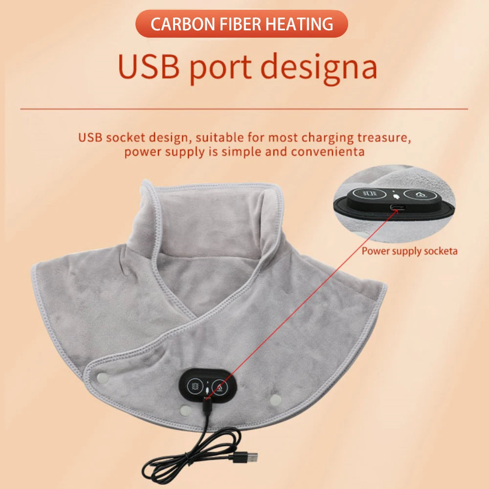 Electric Heating Shoulder & Neck Pad Massager - Image 3