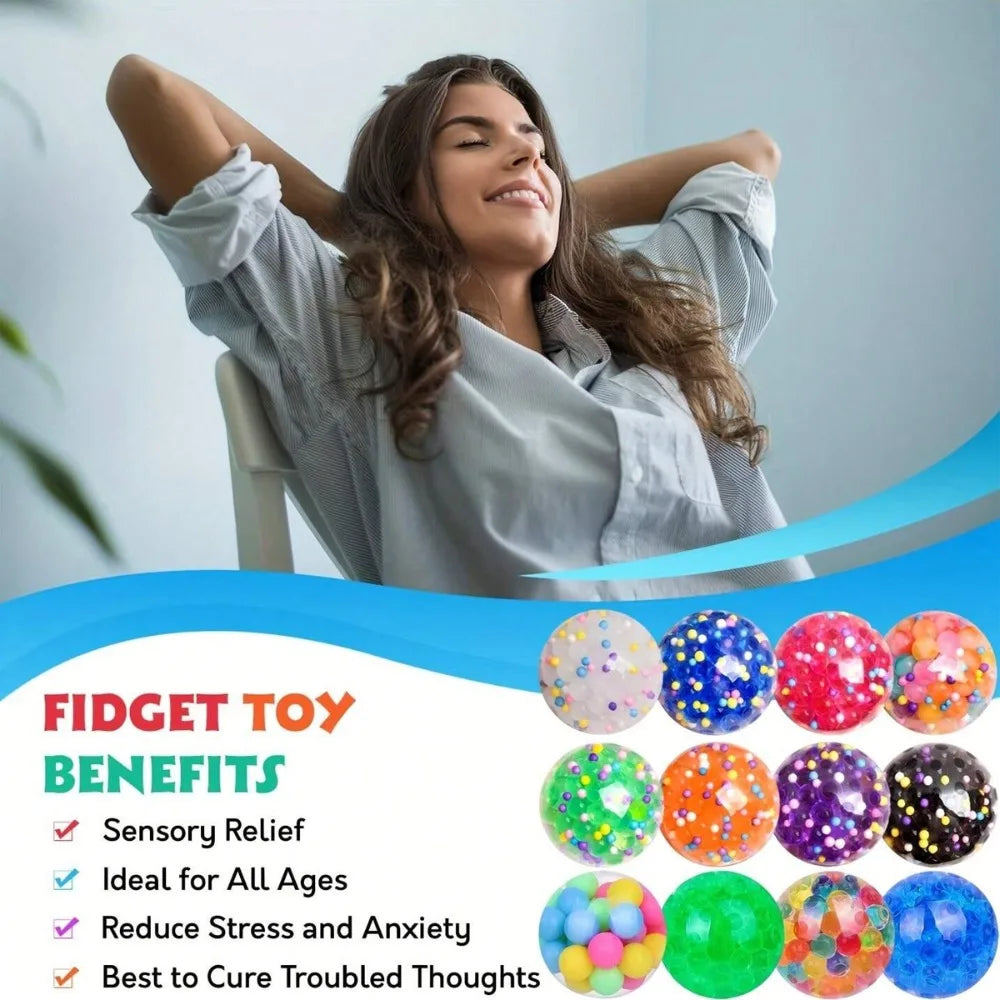 3.5cm Grape Ball Stress Toy - Image 2