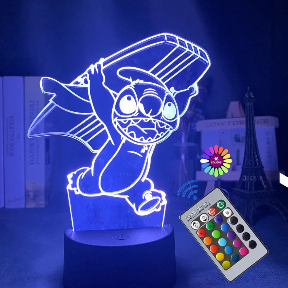3D Illusion Stitch Night Light - Image 8