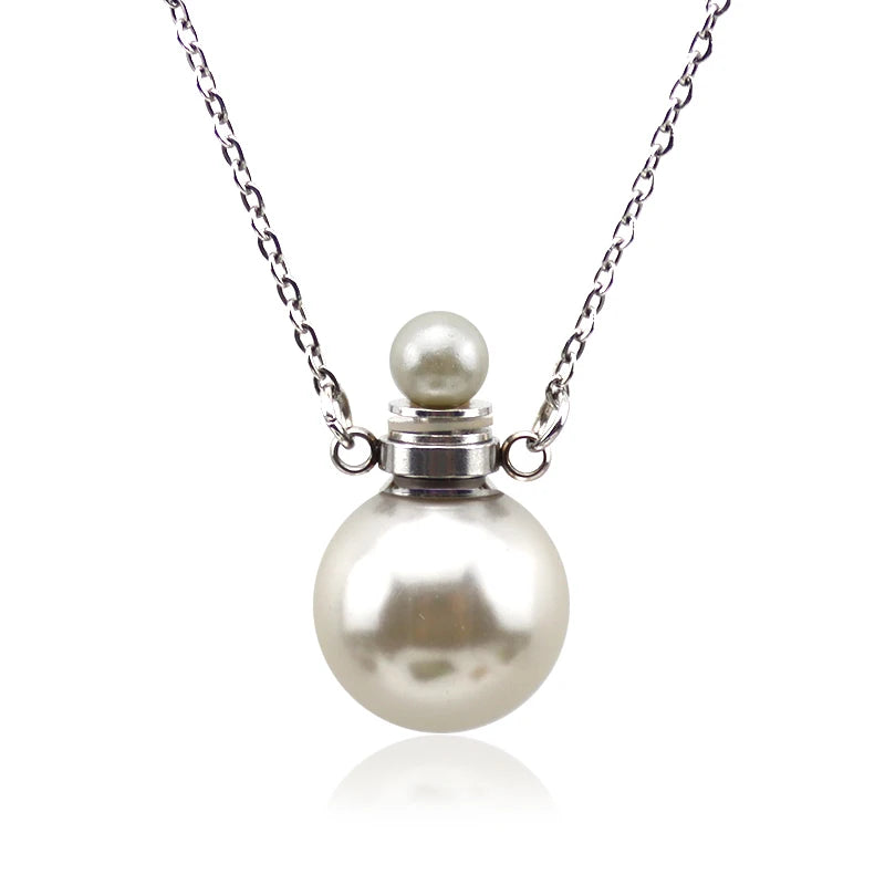 Natural Gemstone Essential Oil Diffuser Pendant – Crystal Agate Perfume Bottle Charms - Image 6