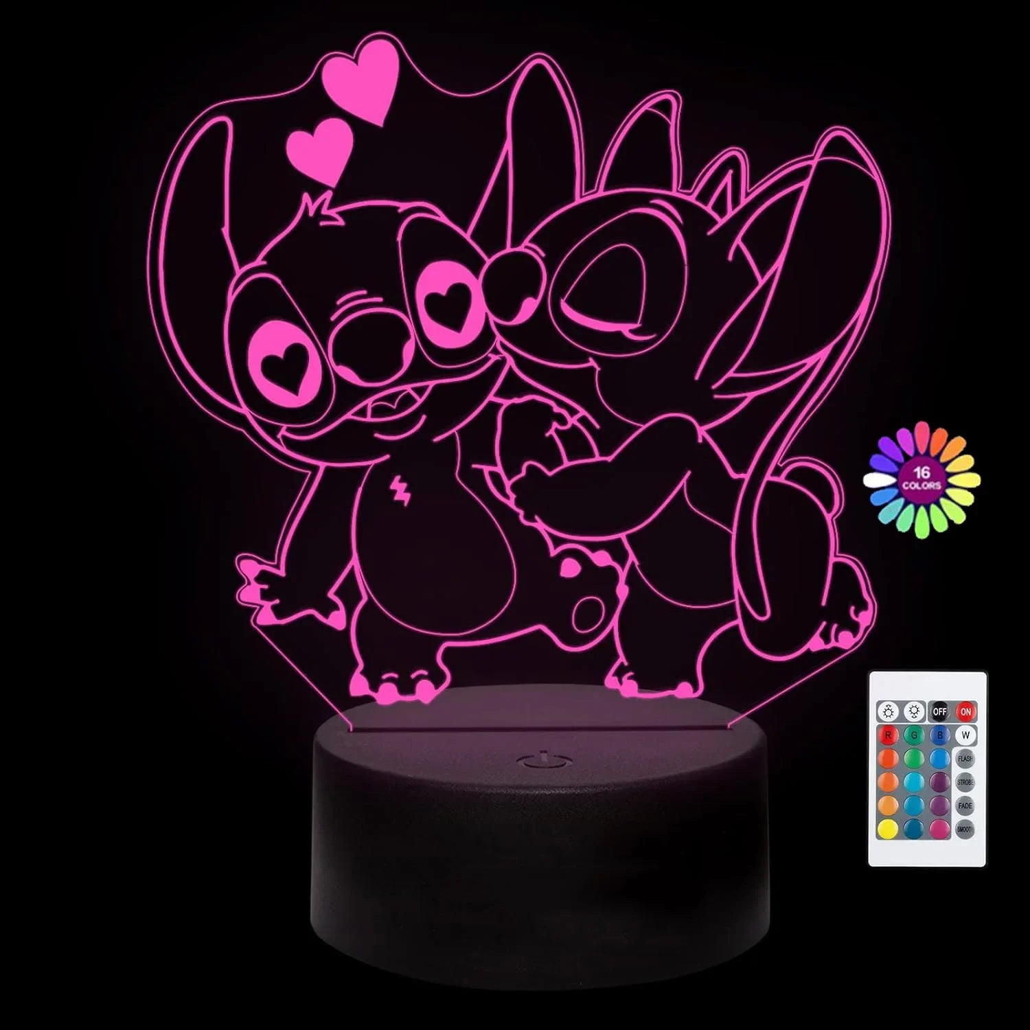 3D Illusion Stitch Night Light - Image 10