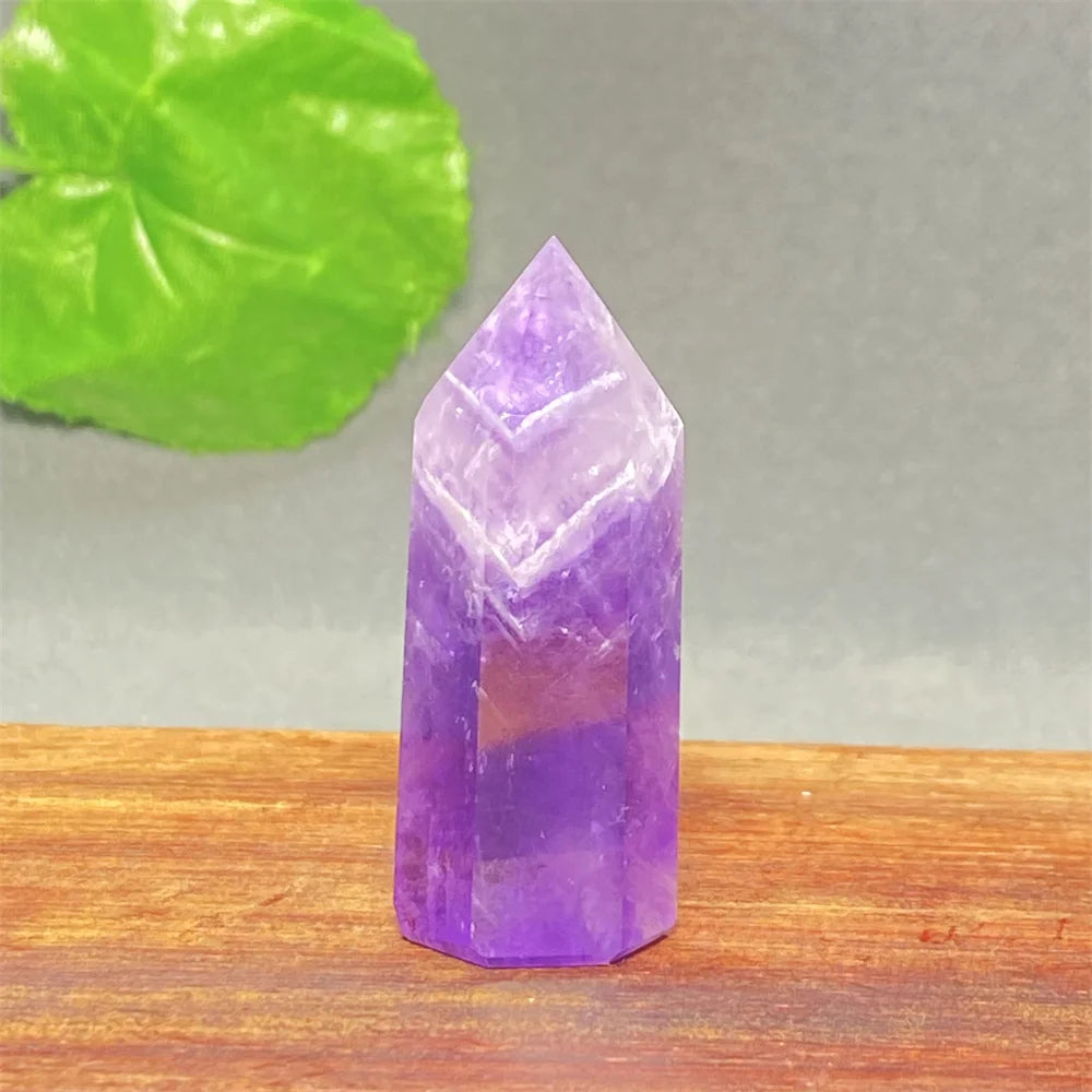 Natural Amethyst Crystal Tower - Image 3