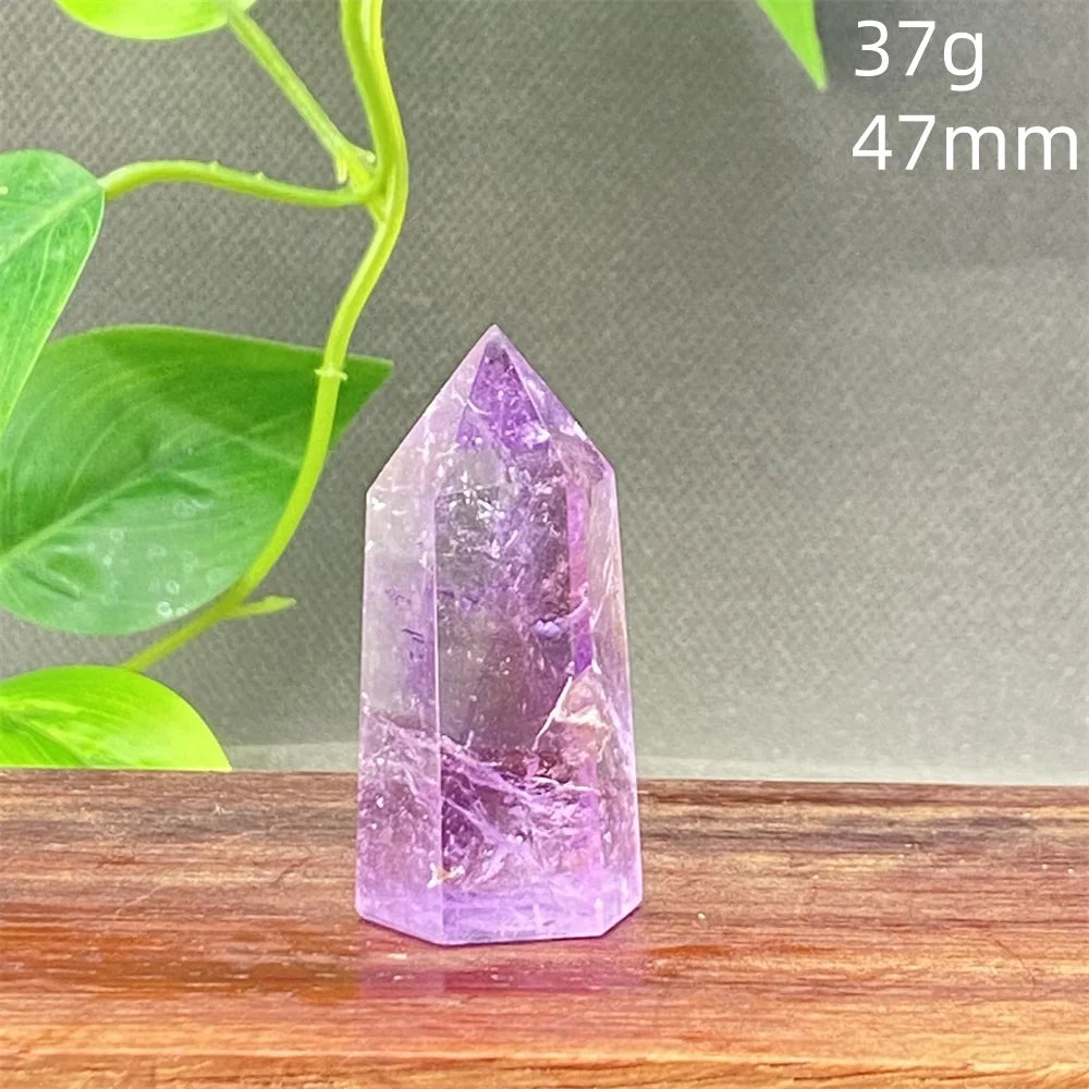 Natural Amethyst Crystal Tower - Image 8