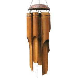 Bamboo Wind Chimes 72cm Windbell Chimes Craft For Outdoor Garden