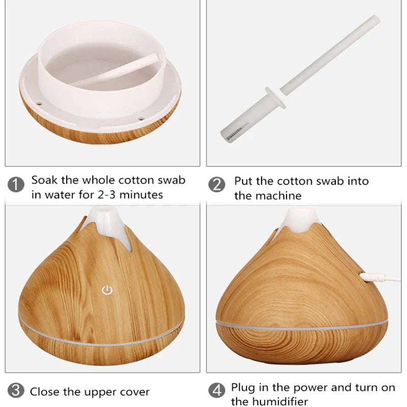 350ML Aromatherapy Essential Oil Diffuser - Image 6